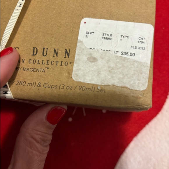 NIB Rae Dunn Saki and cups - Picture 5 of 5